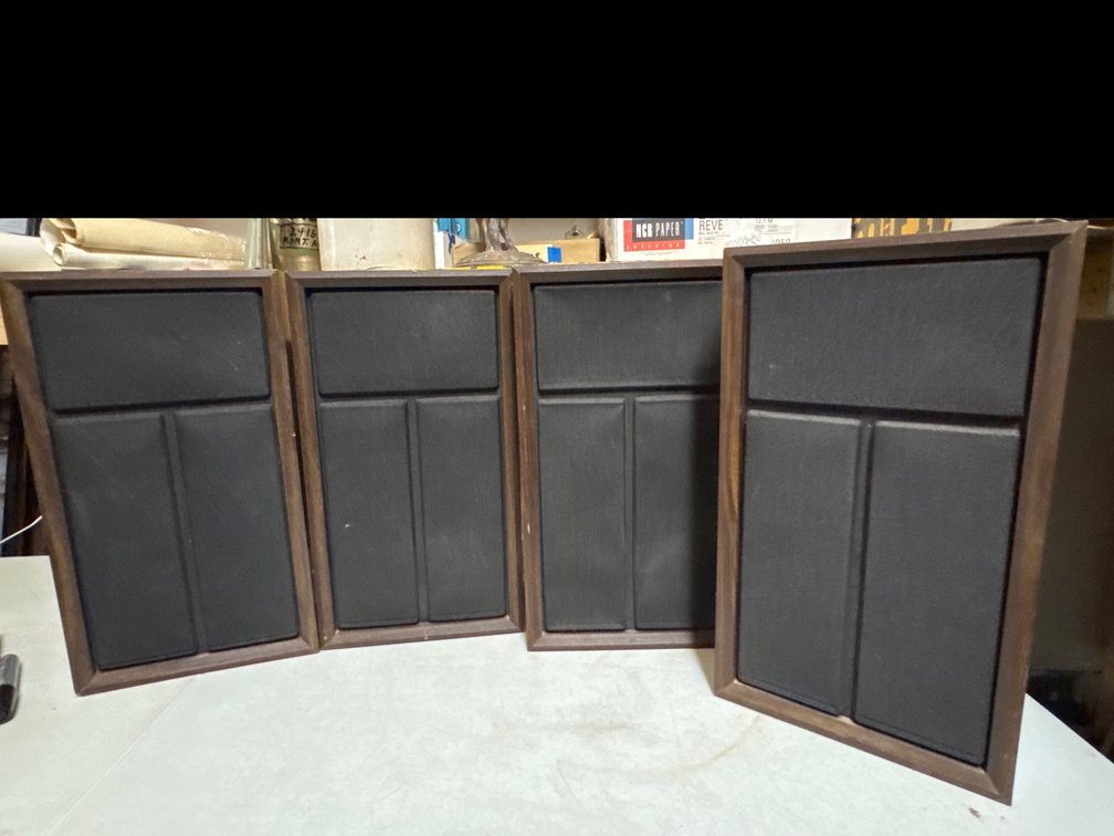 Set of Four Electro brand Speakers