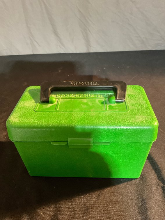 Case Gard H-50 Ammo Box & 25-06 REM Brass Casings (40)