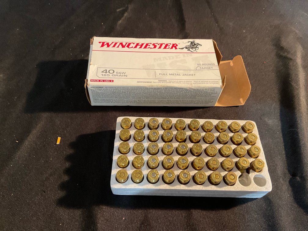 Mixed Brand 40 S&W Ammo (48)