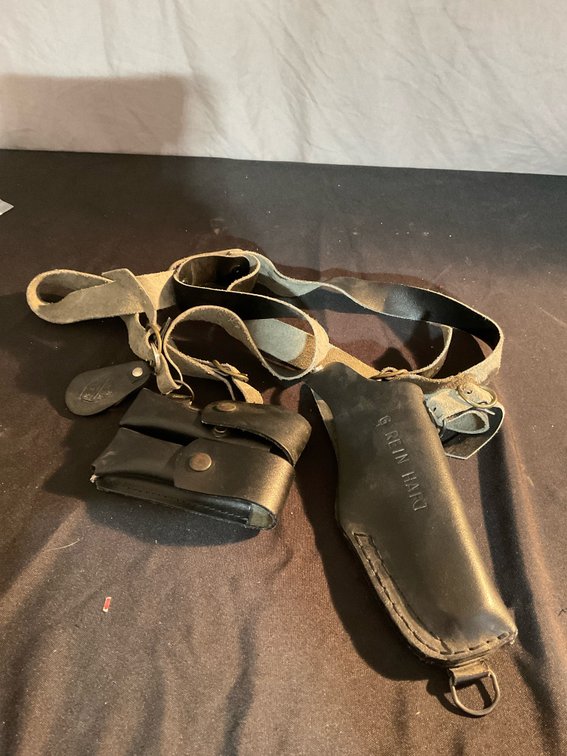 Black Patent Leather Shoulder Holster