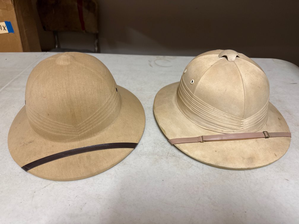 Safari Style Pith Helmets
