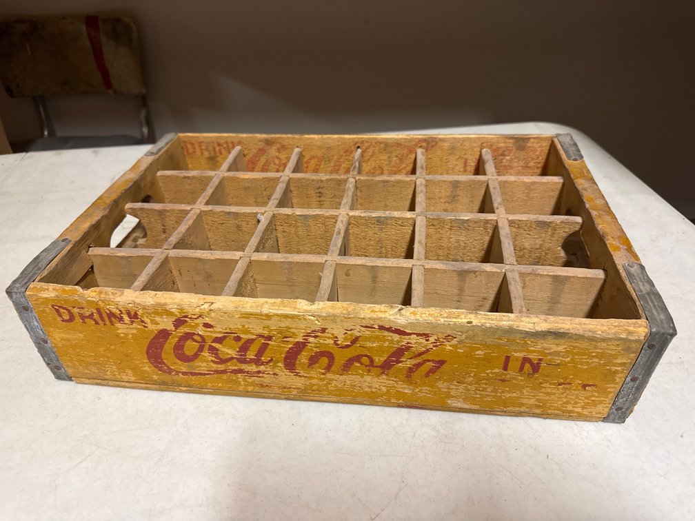 Coca-Cola Wooden Bottle Crate
