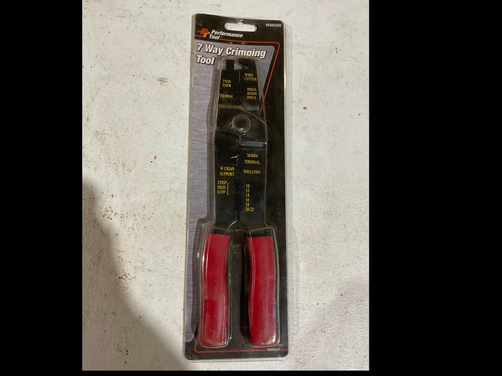 Performance Tool 7 Way Crimping Tool