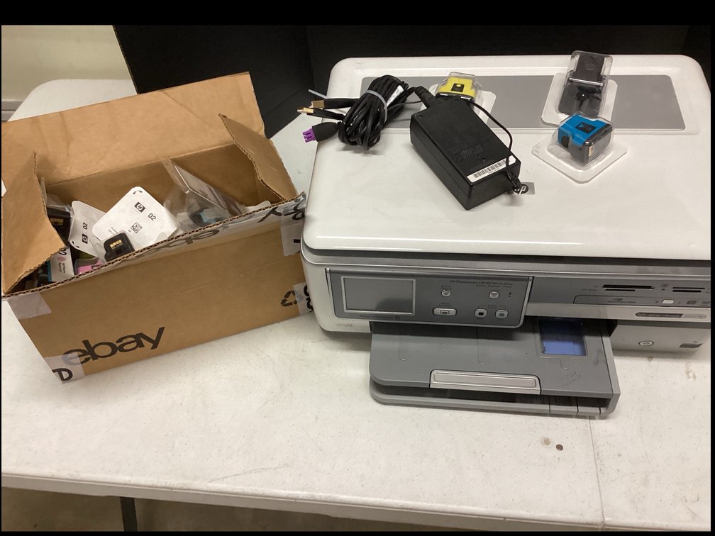 HP Photosmart C8180 All in One - Printer Scanner Copier & Ink Cartriges