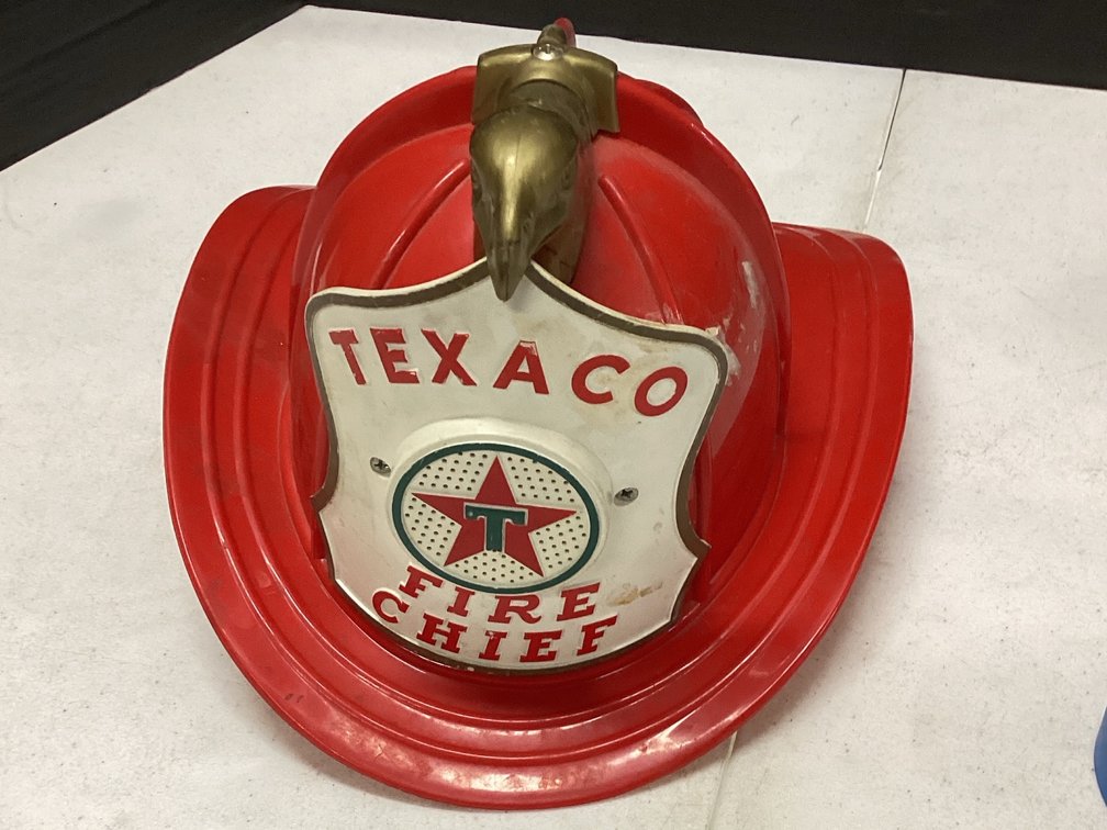 Childrens Texaco Fire Chief Hat