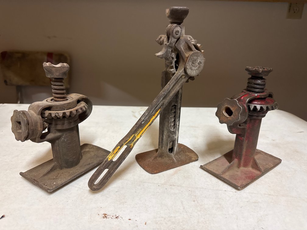 Antique Cast Iron Automobile Screw Jacks