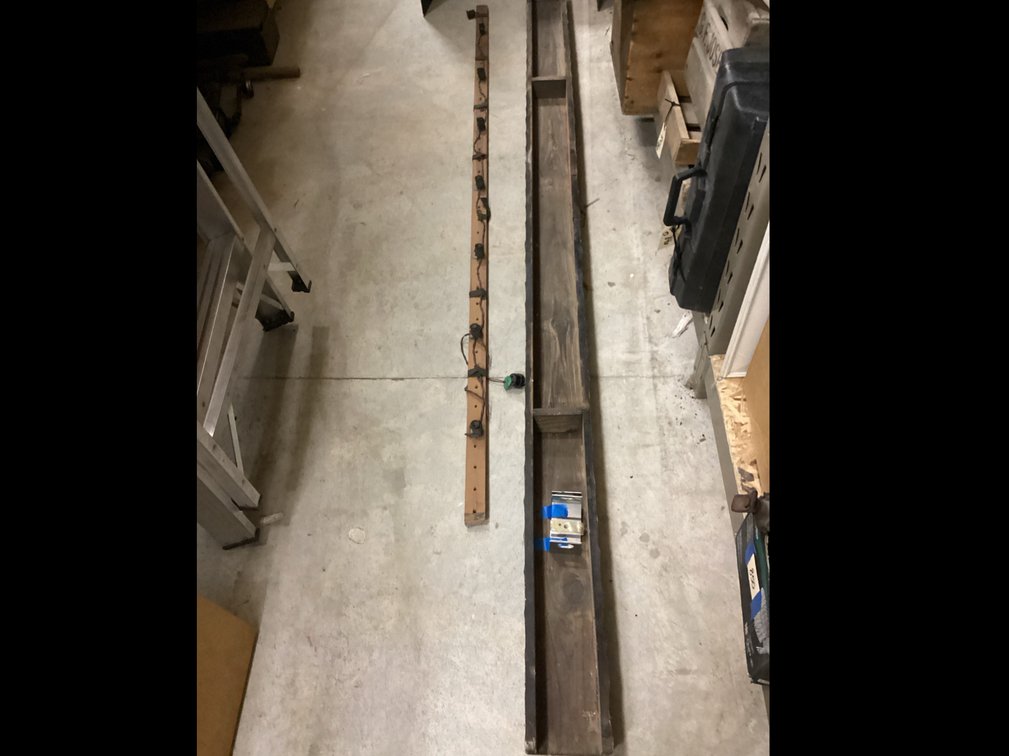 Wooden Beam Cover & Light Beam