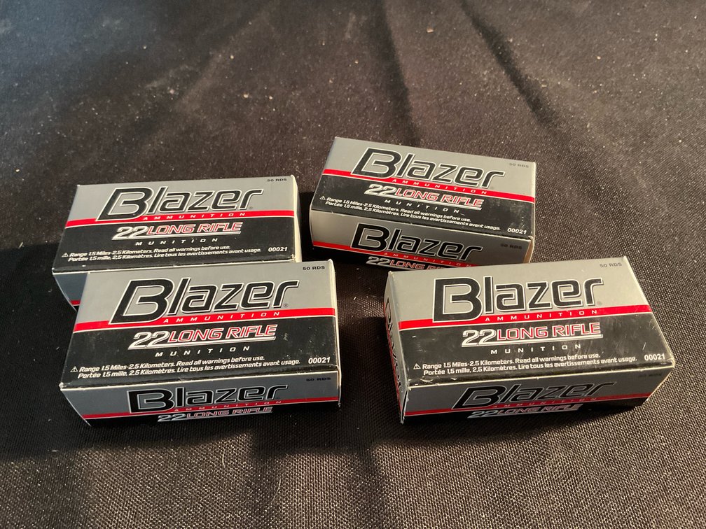 Blazer 22LR Ammo (200)