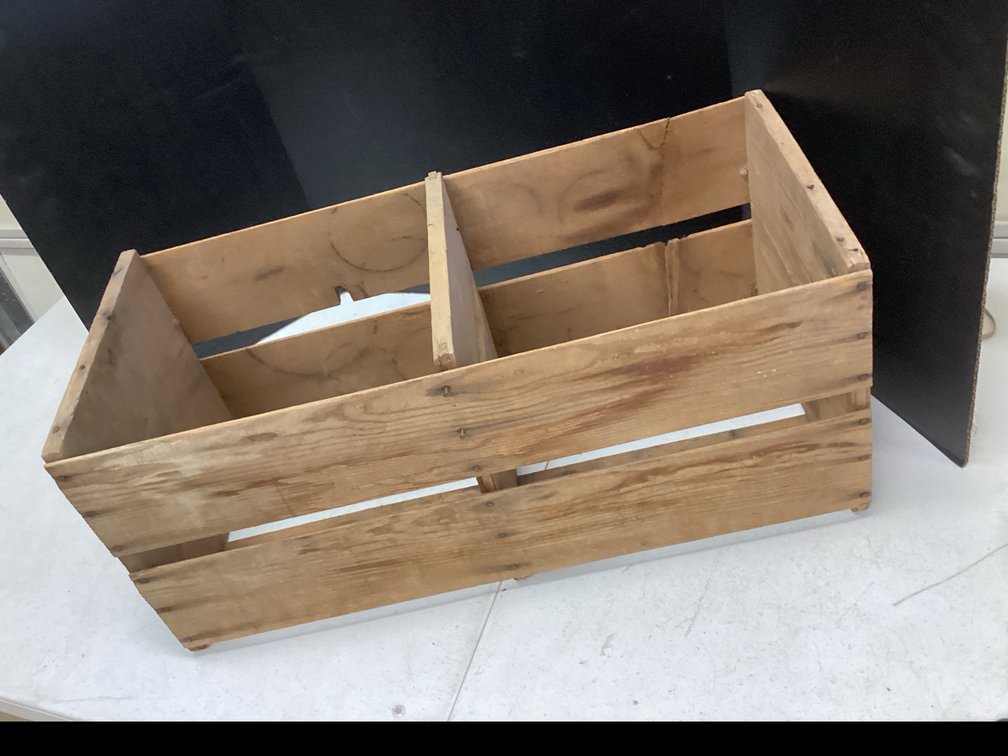 Wooden Crate - Golden Oranges
