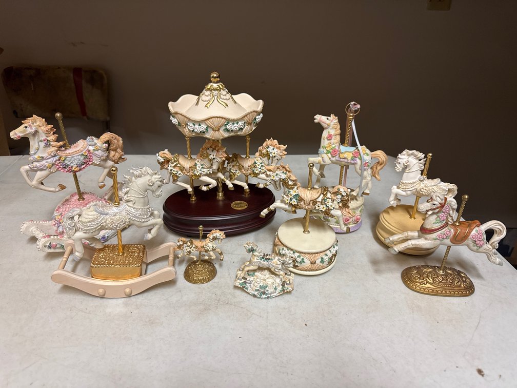 Music Box Horses