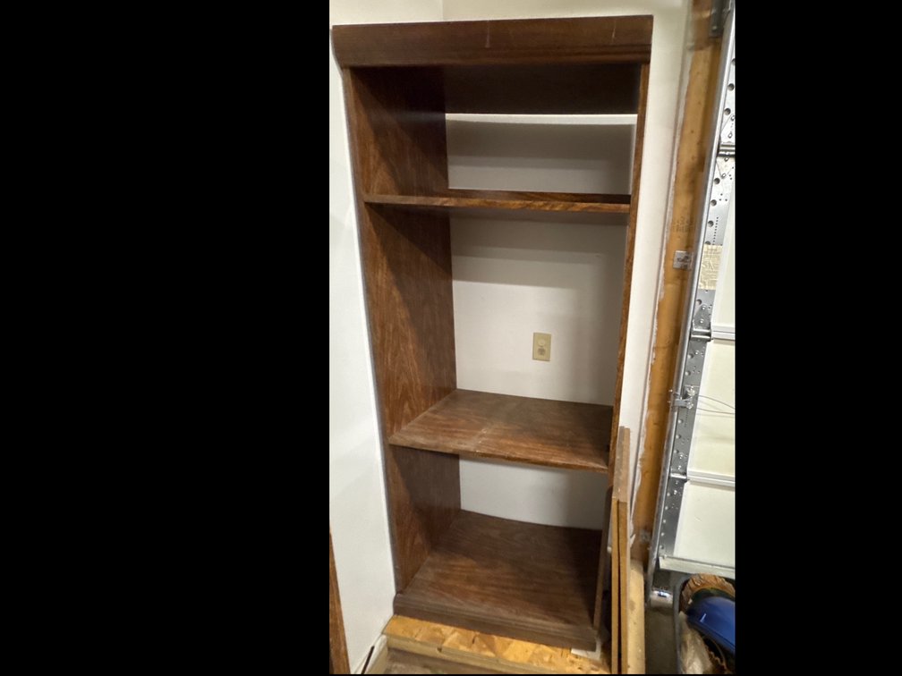 Wooden Shelving Unit