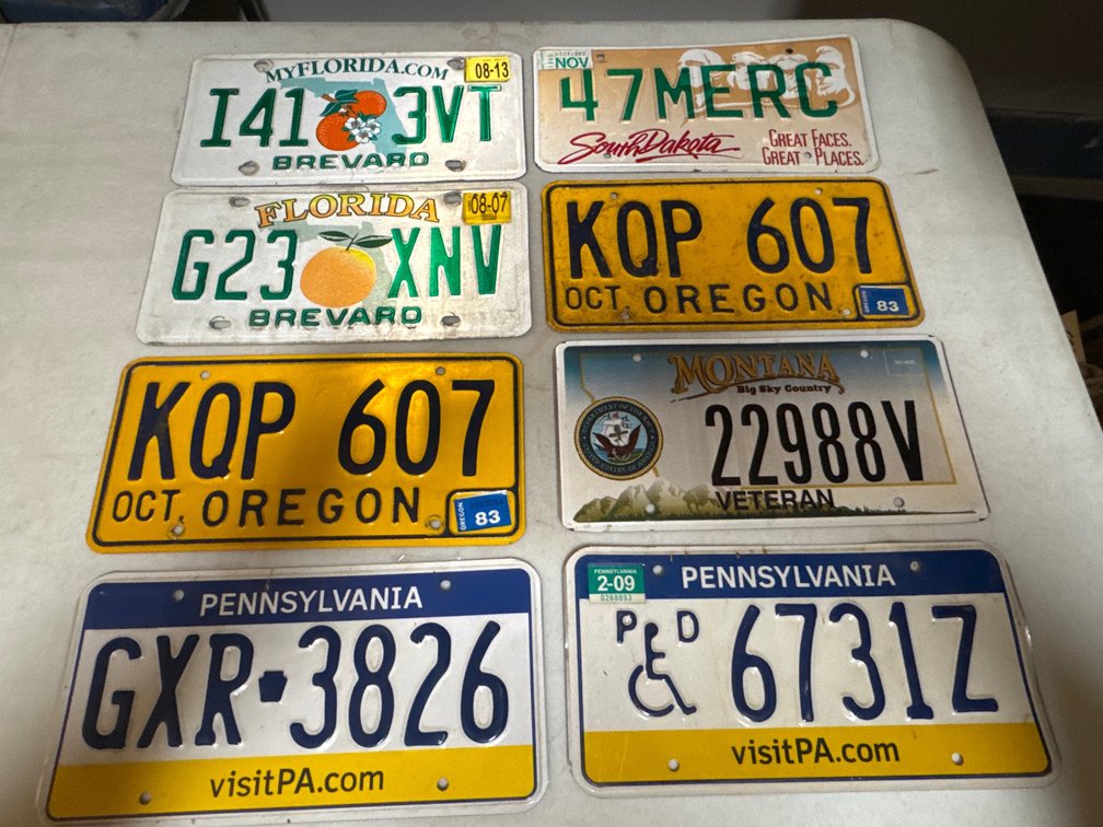 State License Plates