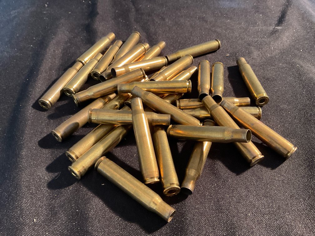 Unprimed 30-06 SPRG Brass Casings (40)