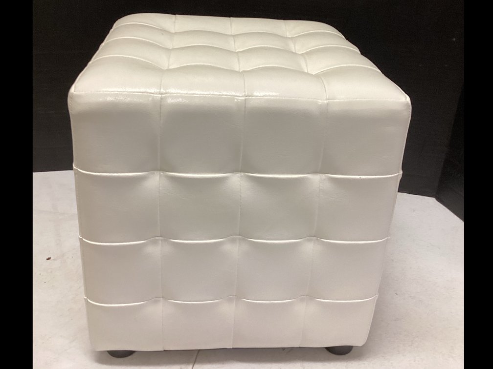 Pleather Footstool