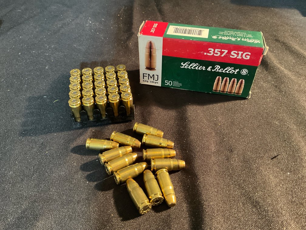 Sellier & Bellot 357 SIG 140gr FMJ AMMO (37)