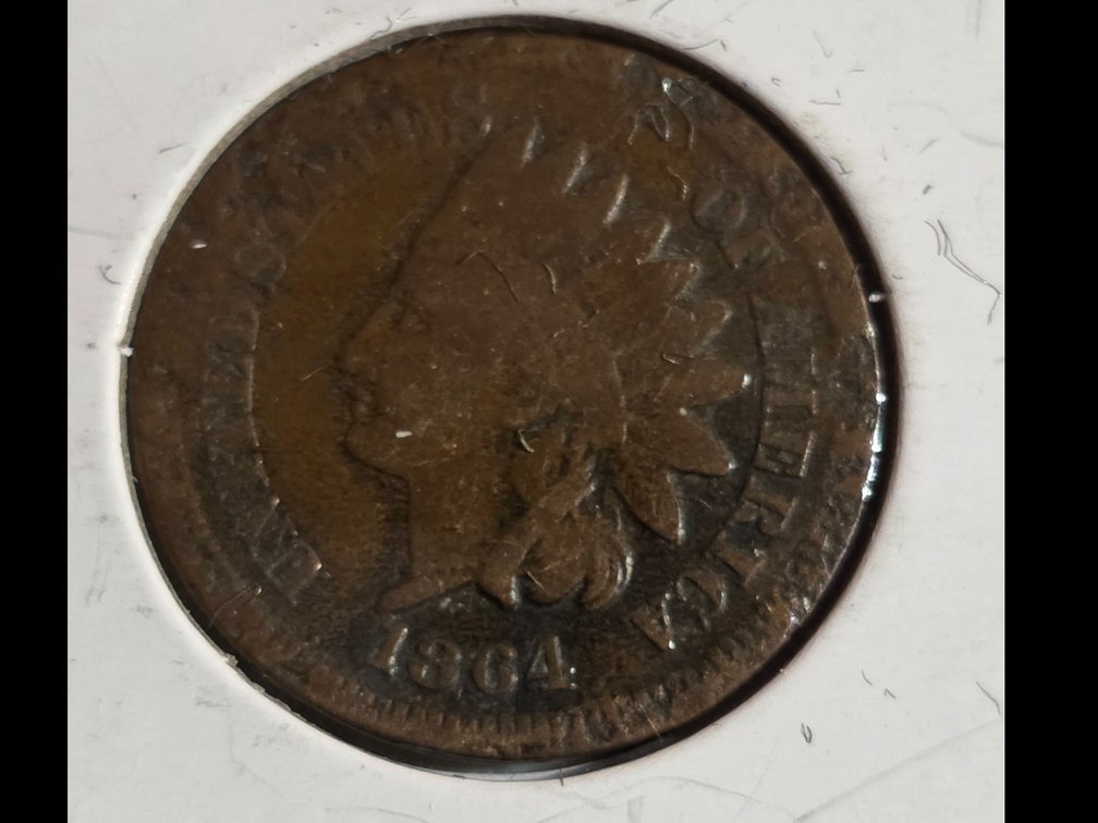 1864 U.S. Indian Head Penny