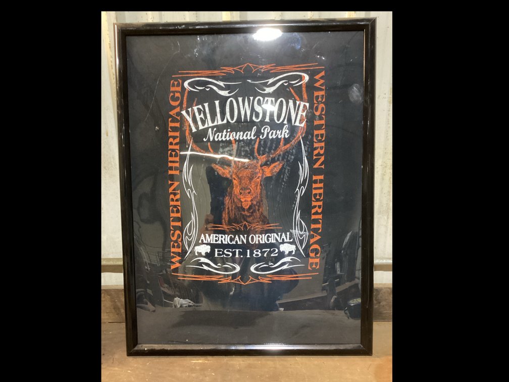 Yellowstone National Park Framed T-shirt
