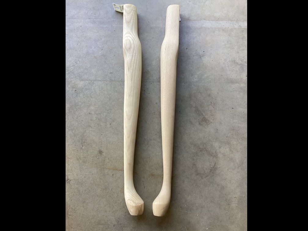 28” Queen Anne Table Legs