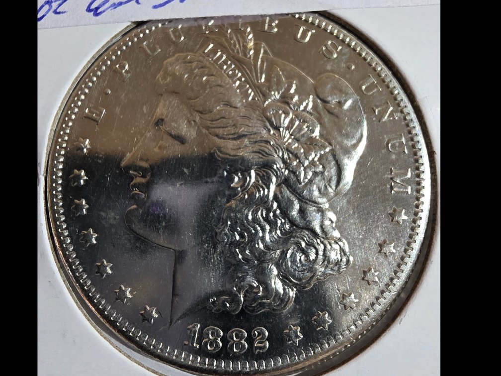 1882 S Morgan Silver Dollar