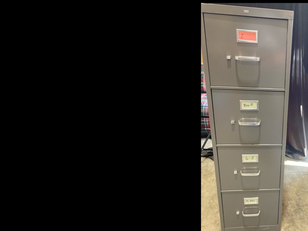Hon 4 Drawer File Cabinet