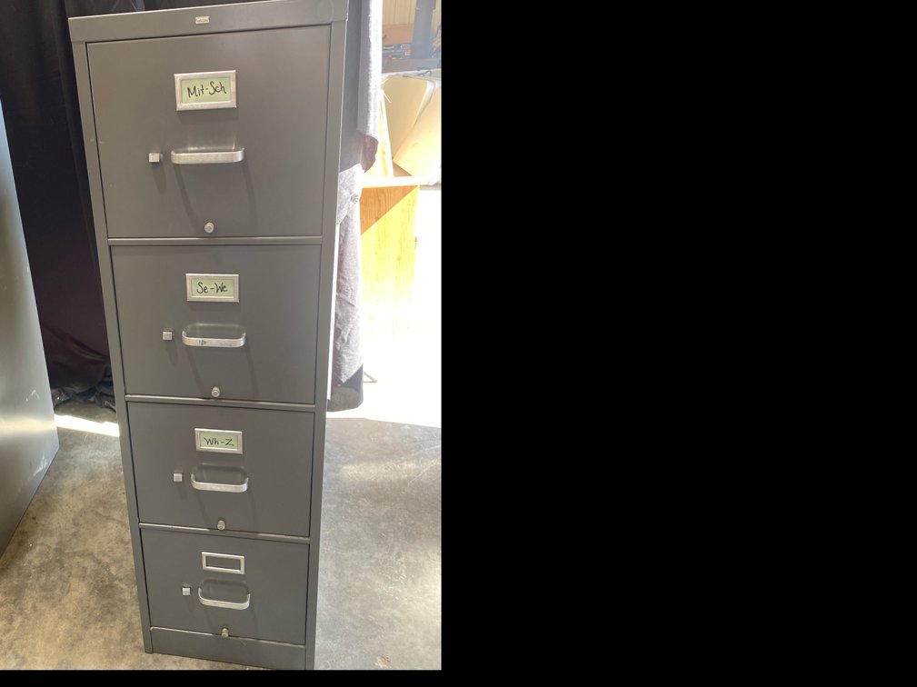 Hon 4 Drawer File Cabinet