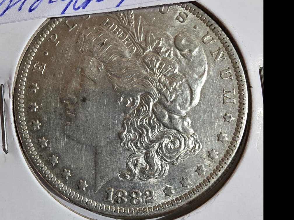 1882 Morgan Silver Dollar