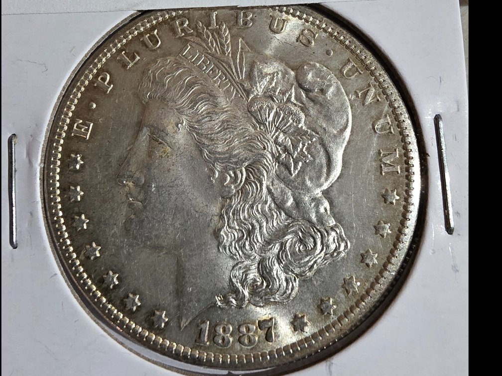 1887 S Morgan Silver Dollar