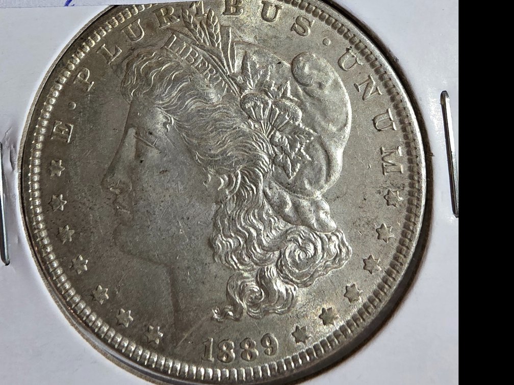1889 P Morgan Silver Dollar