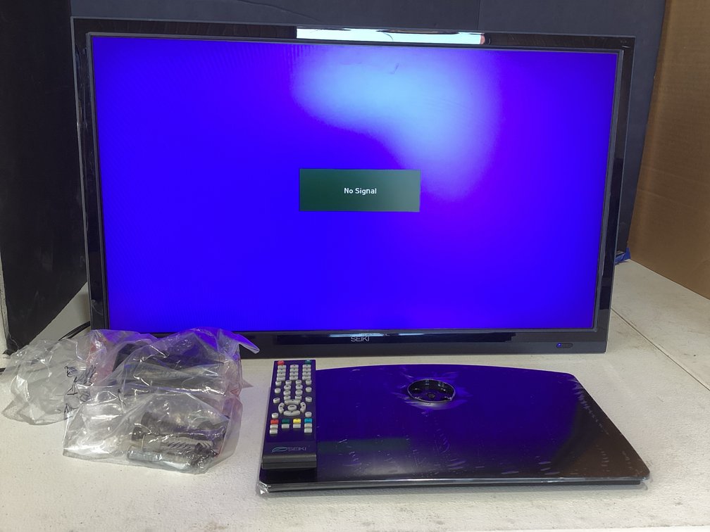 Seiki 26” TV With Remote & Stand