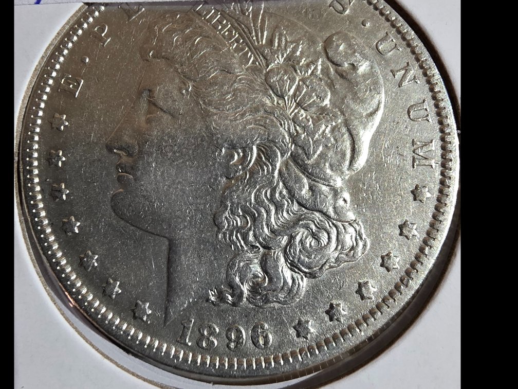 1896 P Morgan Silver Dollar