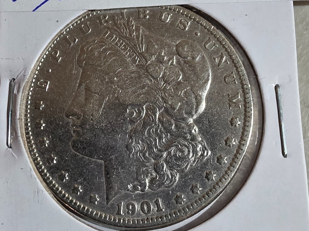 1901 O Morgan Silver Dollar