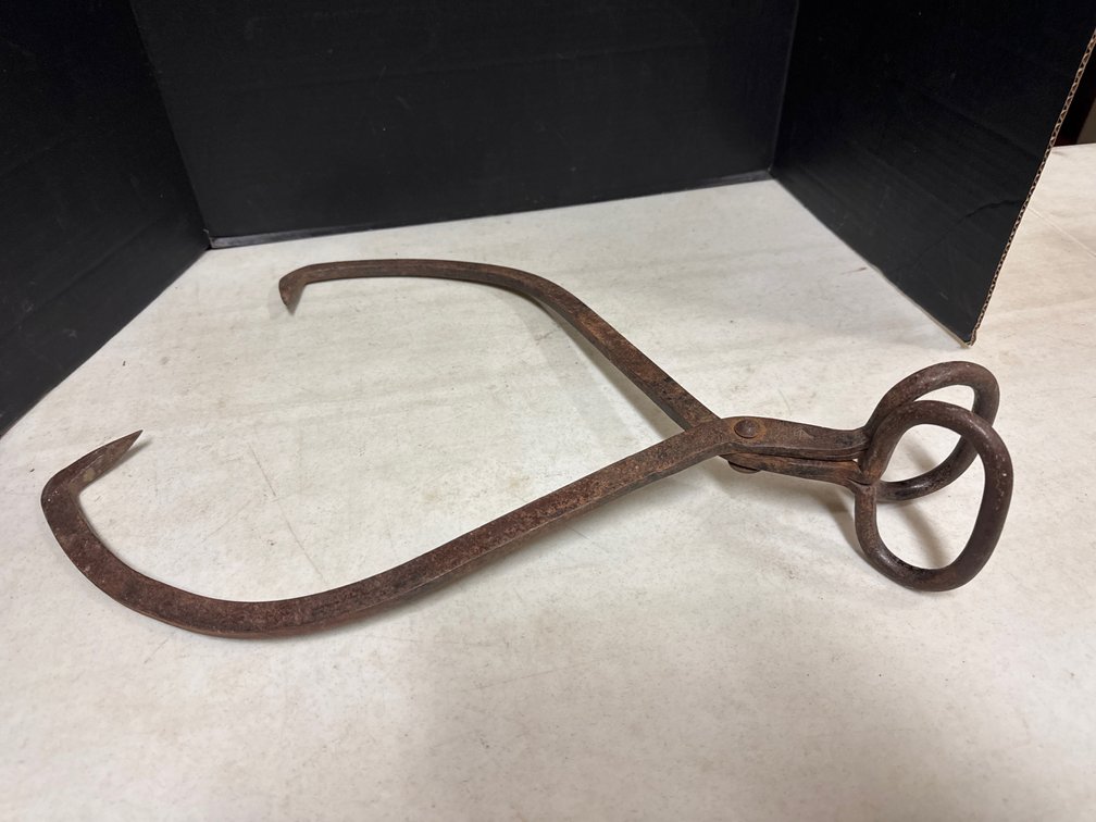 Antique Ice Tongs