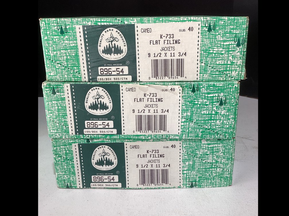 Flat Filing Jackets