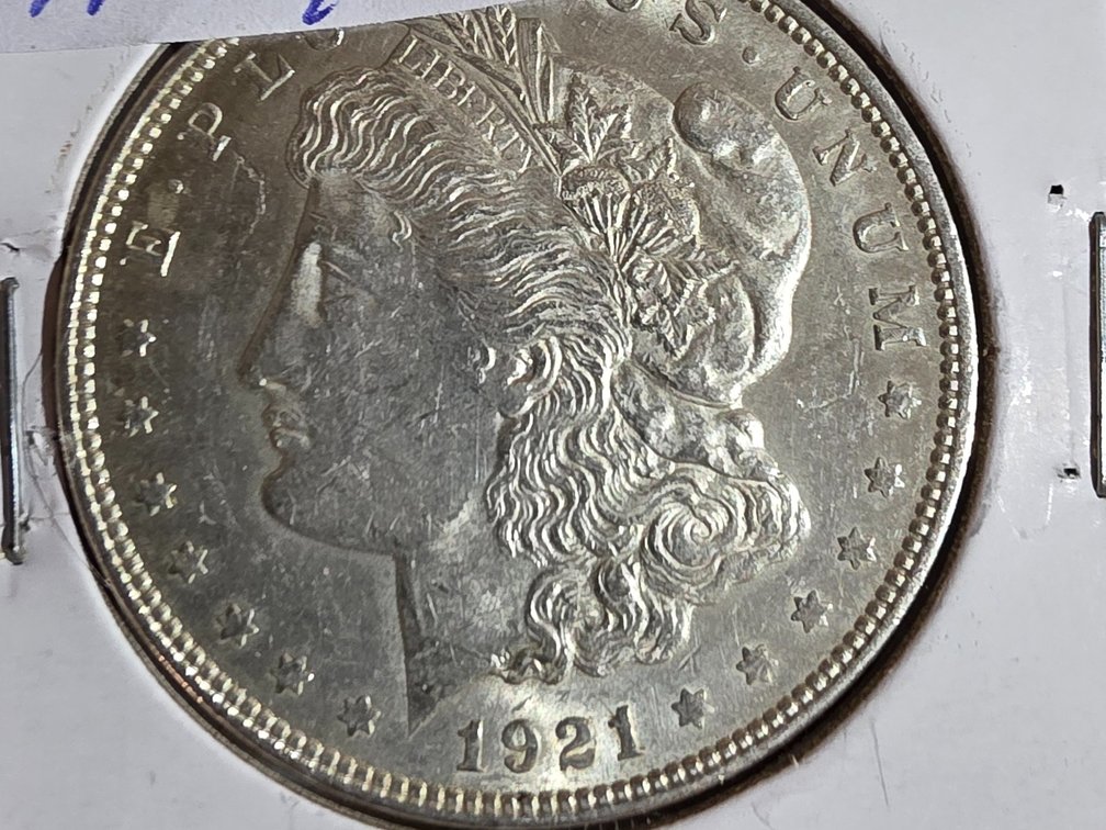 1921 P Morgan Silver Dollar