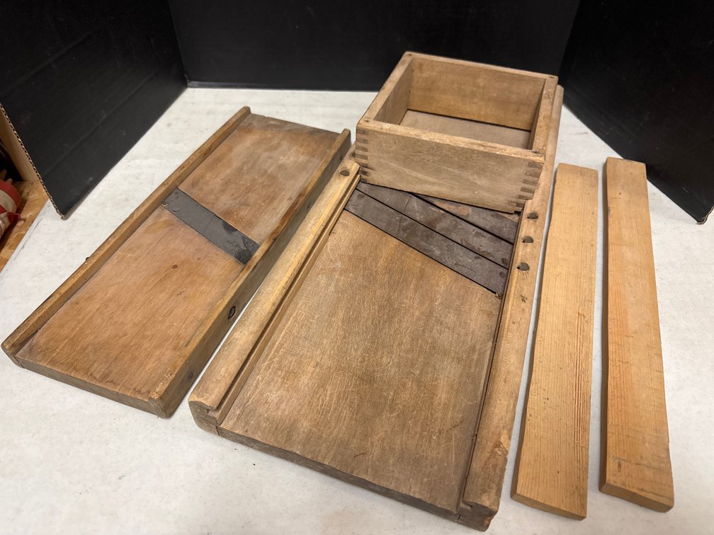 Antique Wooden Kraut Cutter