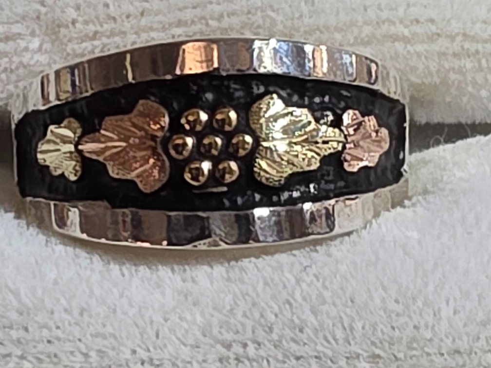 Black Hills Gold and Silver Ring
