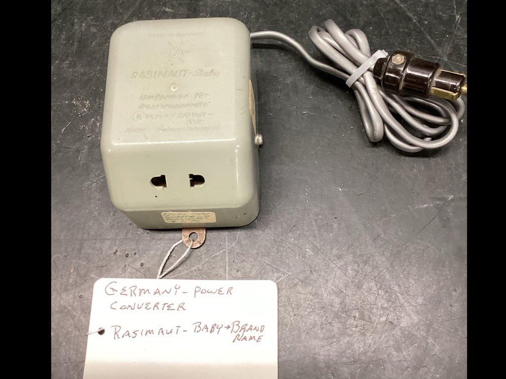 Germany - Power Convertor by Rasimaut -Baby Brand Name
