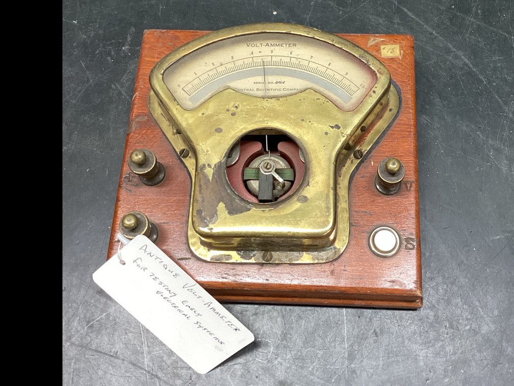 Antique Volt Ammeter by General Scientific Co