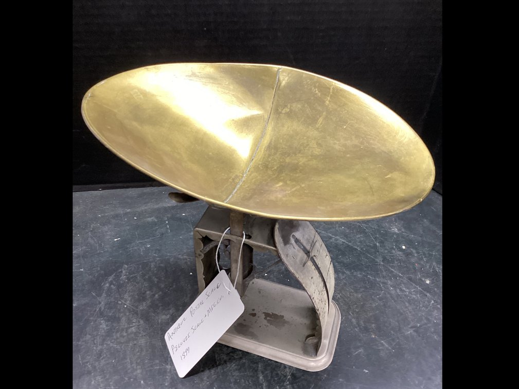 Antique Postal Scale by Pelouze Scale & MFG Co