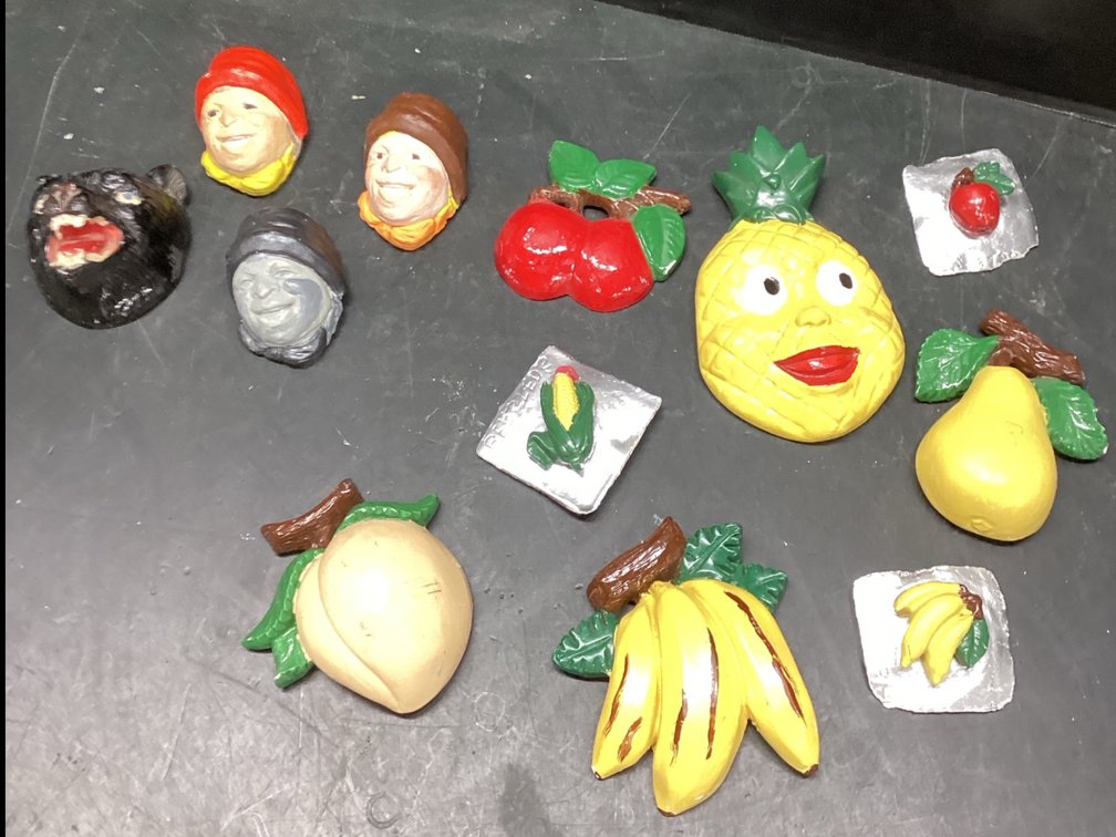 Assorted Chalkware Decor