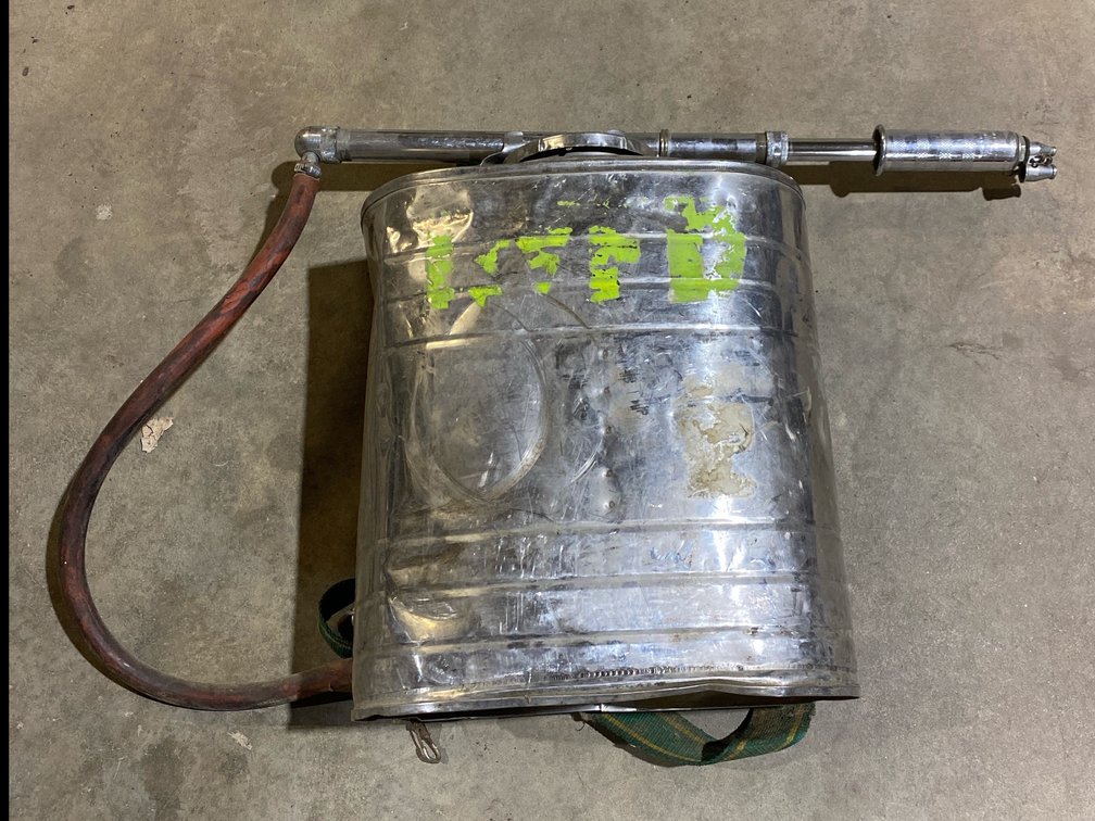Galvanized Metal Backpack Fire Pump Sprayer