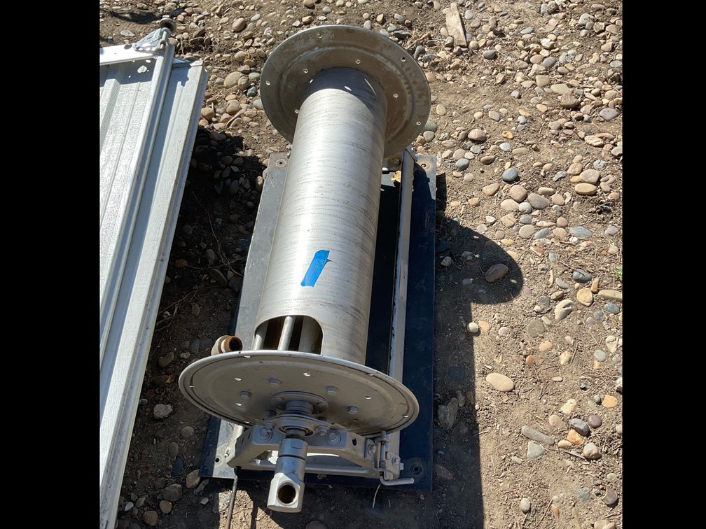 Hose Reel Silver