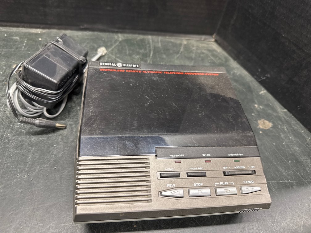 GE Beeperless Automatic Telephone Answering System