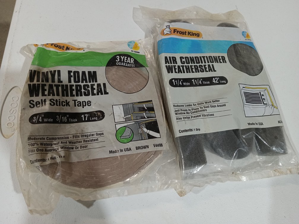 Frost King Vinyl Foam & Air Conditioner Weatherseals