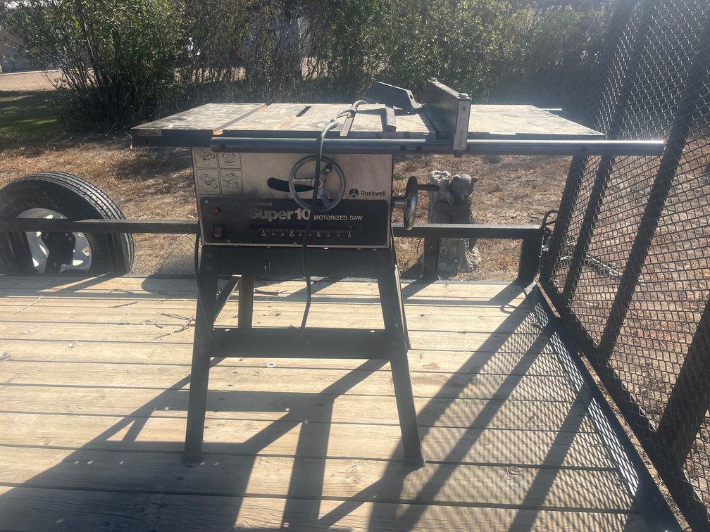Rockwell Super 10 Table Saw