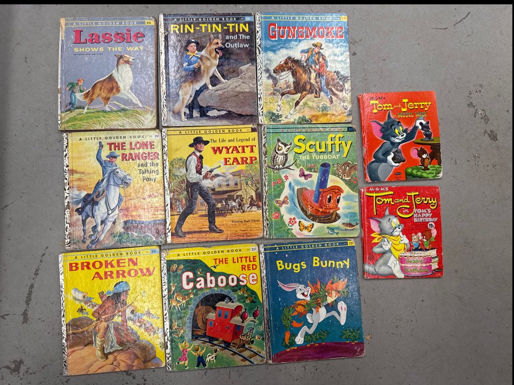 Little Golden Books and MGM Tom & Jerry Books