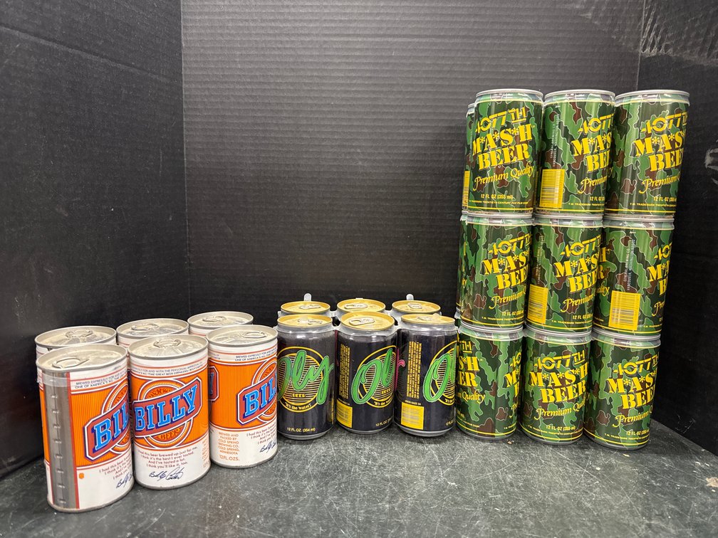 Billy, Oly, and 4077th MASH Beer