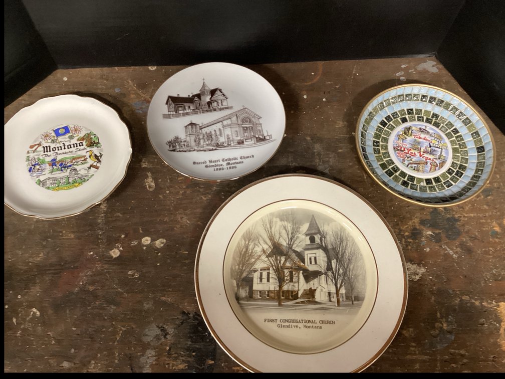 Assorted Decorative Plates