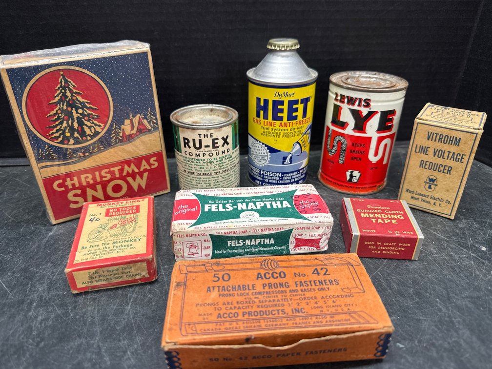 Vintage Product Items