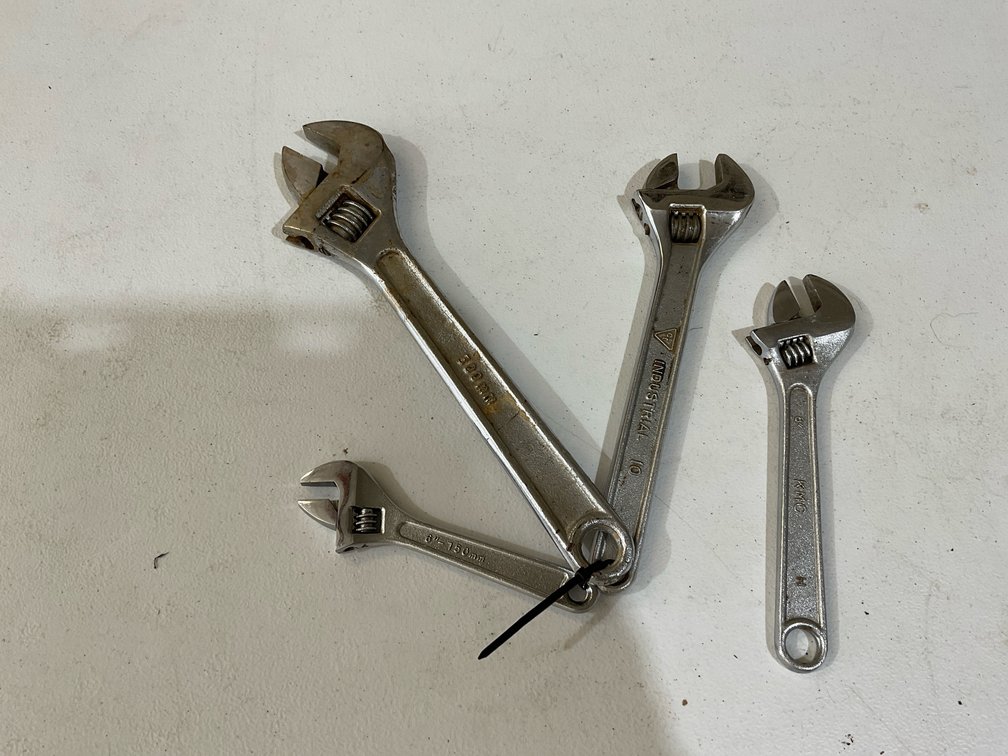Adjustable Wrenches (4)